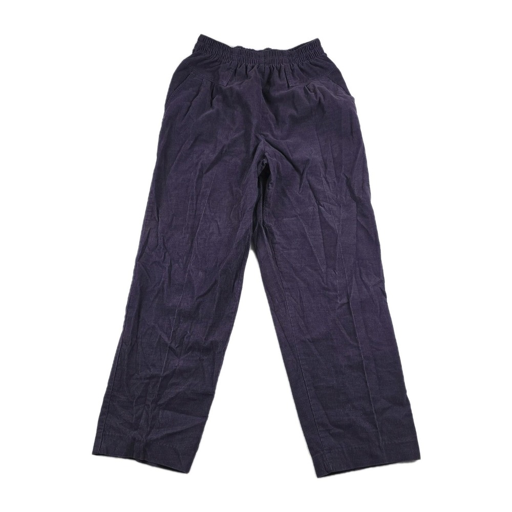 Lord Isaacs Sports Vintage Pants Purple Women's Size 14 Corduroy